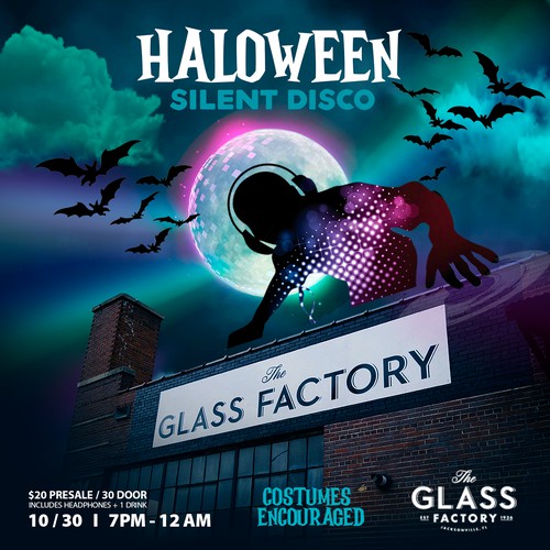 Glass Factory Event Poster 