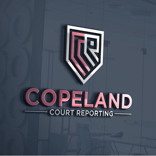 Logo winner on Copeland Court Reporting Contest