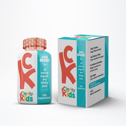 Kids Supplement Design