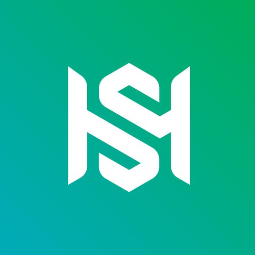 Interconnected community health 'SH' monogram logo