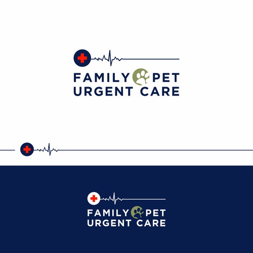 Logo concept for veterinary care