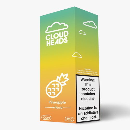 Label for e-liquid