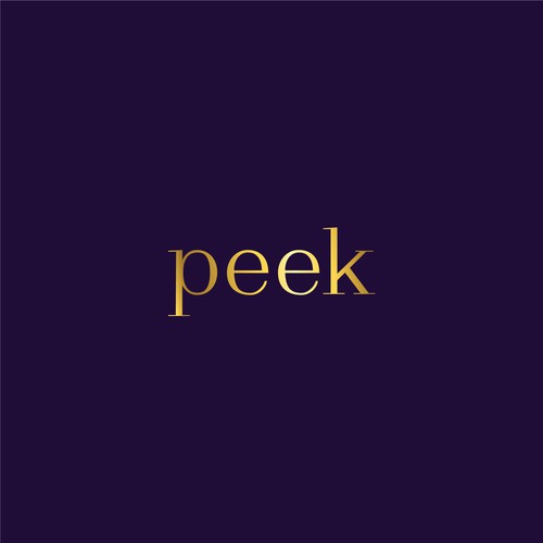 Get a Peek! Need a logo in women's luxury brand space