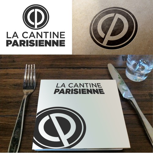Logo for upscale french restaurant 