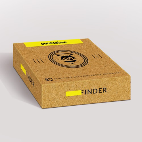 Pebblebee Finder packaging design