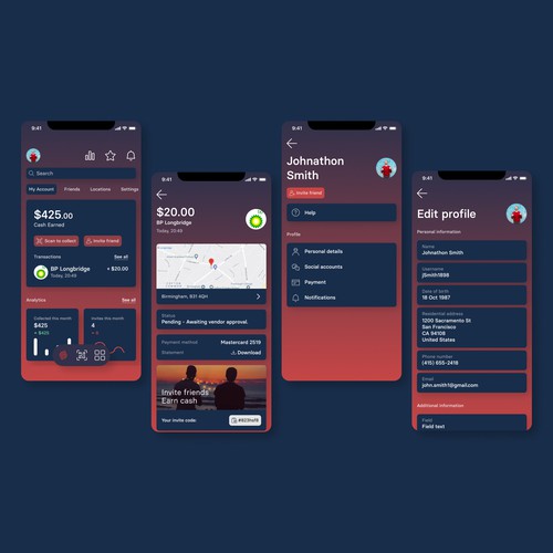 Reward Based Spending Mobile App