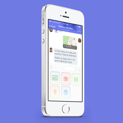 UI Solutions for a Fun & Contemporary Mobile Social App!