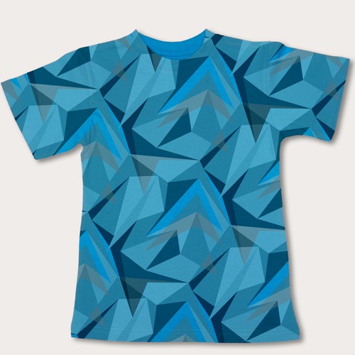 Geometric colorful pattern design for kids clothing brand