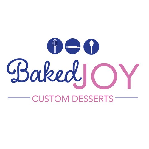 Creating a new logo for a growing bakery named Baked Joy