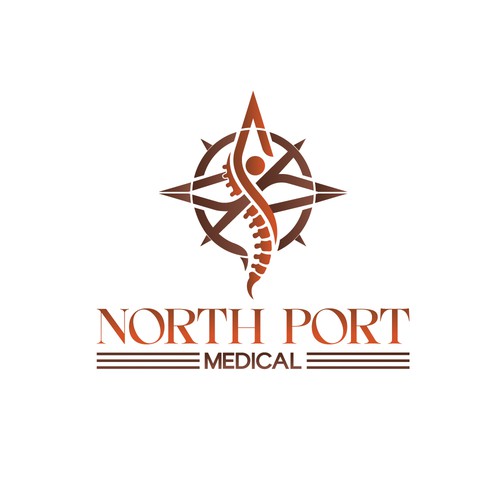 NORTH PORT MEDICAL || Logo Design