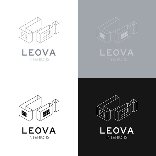 Leova Interiors - Logo Design Proposal