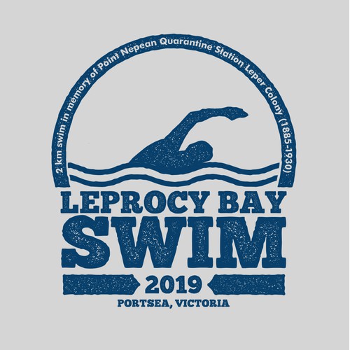 T-shirt for commemorative swim.