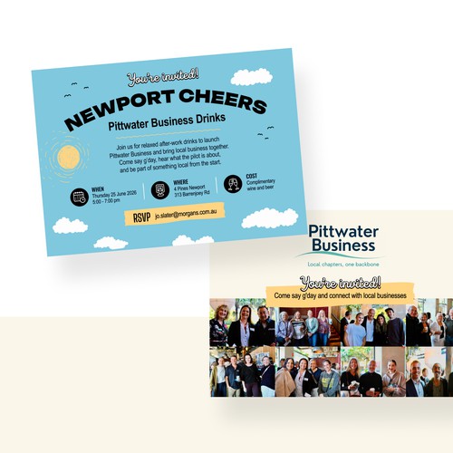 Business Networking Event Invitation