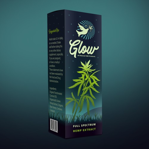Glow Hemp Extract Design