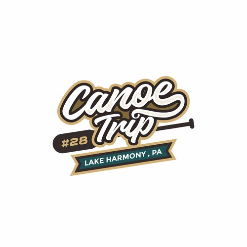 Design for Canoe Trip, an annual trip 28 year institution