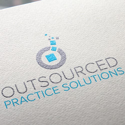 Professional Logo for an Outsourcing Medical Company
