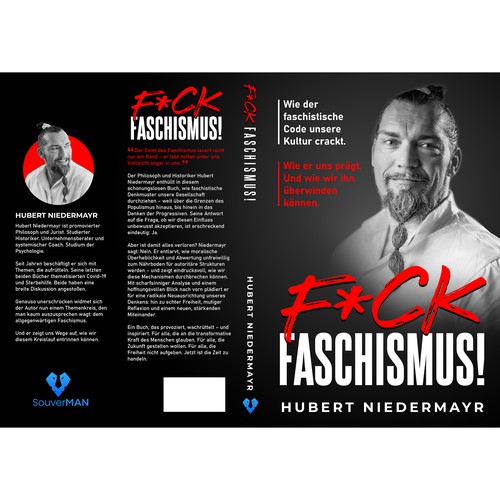 Provocative non-fiction Book Cover Design