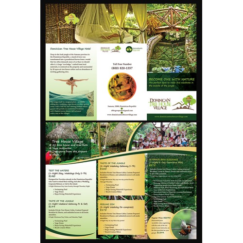 Dominican Tree House Village Brochure