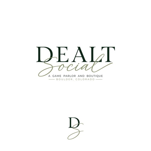 Dealt Social logo design