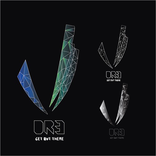 Geometric logo for sport brand