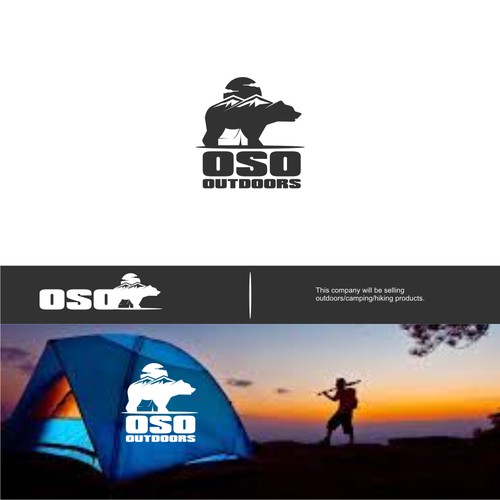  Hiking/Camping/Outdoors Logo