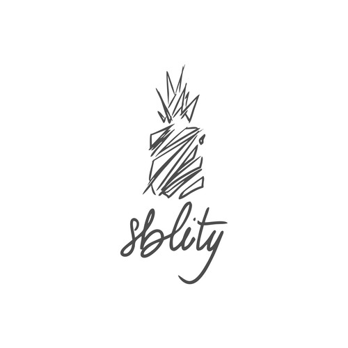 unique logo concept for a luxury blog