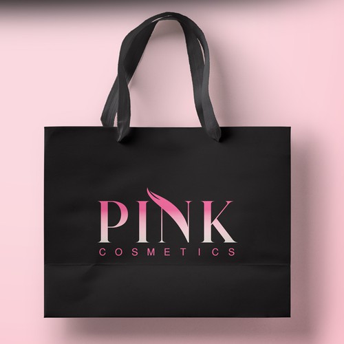 Pink Cosmetic Logo design