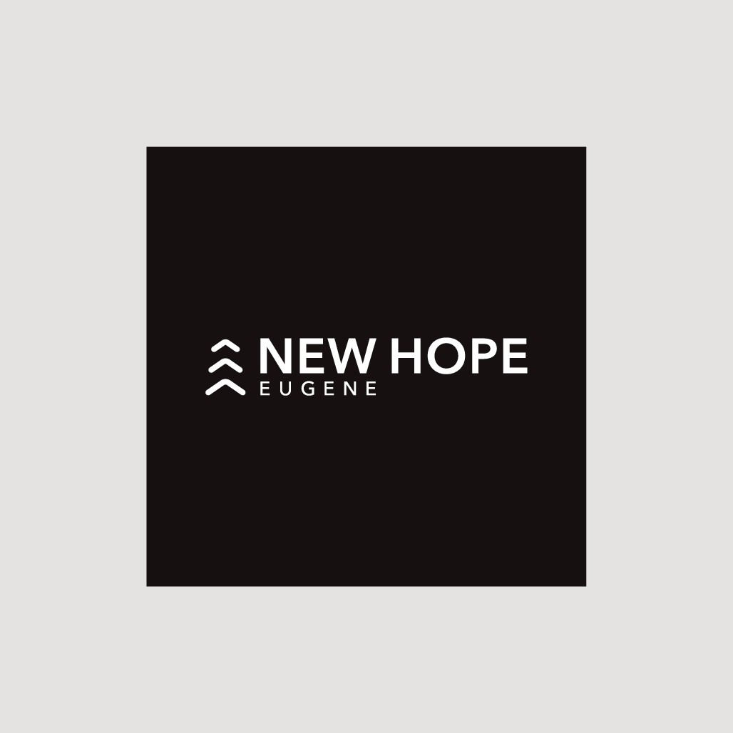 Pacific Northwest-style logo for church helping people find community and purpose