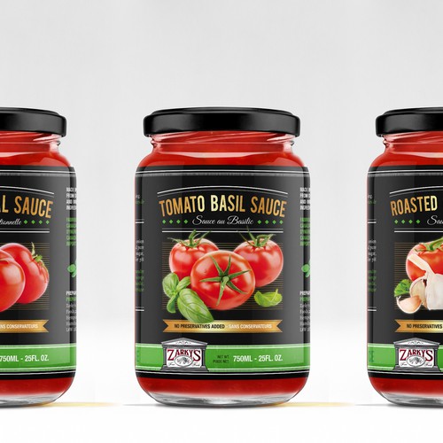 Label Italian Tomato Sauce