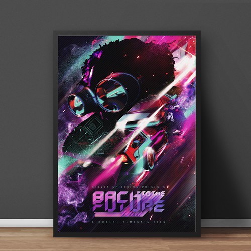 Back To The Future 80's Poster