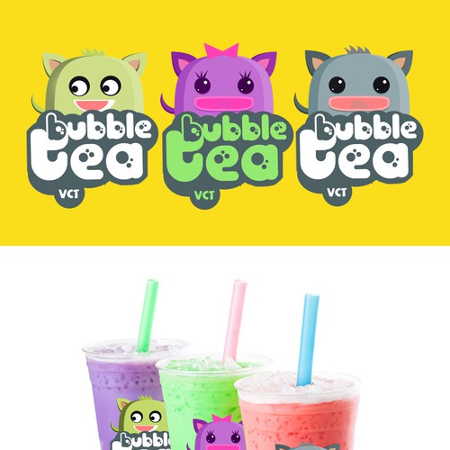 bubble tea cup design