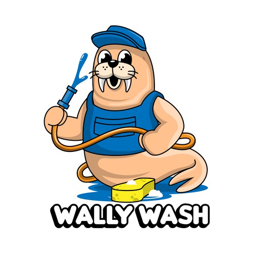 Mascot for Wally Wash