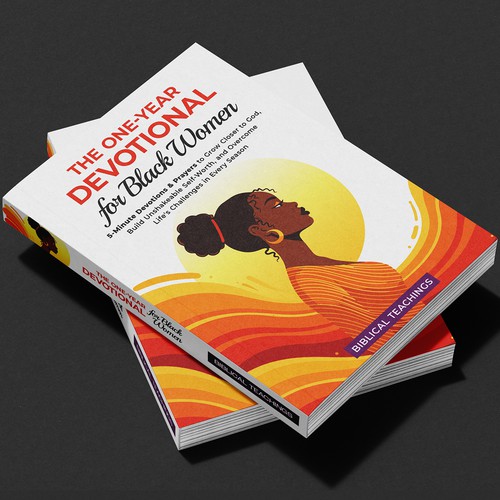 The One-Year Devotional for Black Women — Book Cover Design