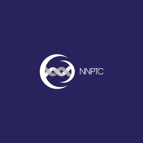NNPTC Logo white/blue