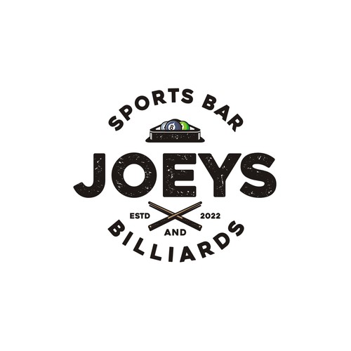 Design a logo for Joeys Sports Bar & Billiards