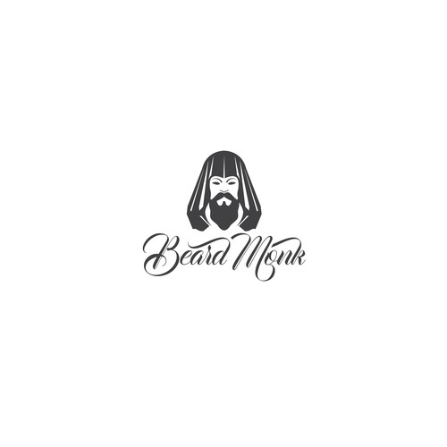 Masculine,strong logo for cosmetics and beauty industry