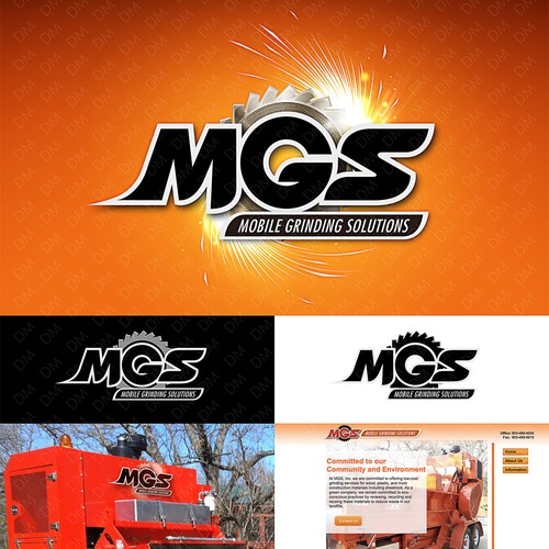 MGS logo design