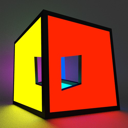 cube sculpture
