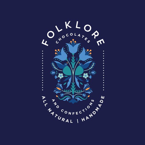 Logo design for Folklore Chocolates and Confections