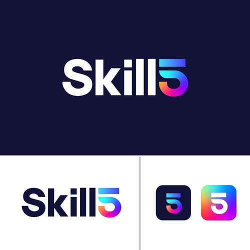 Skill5 logo design