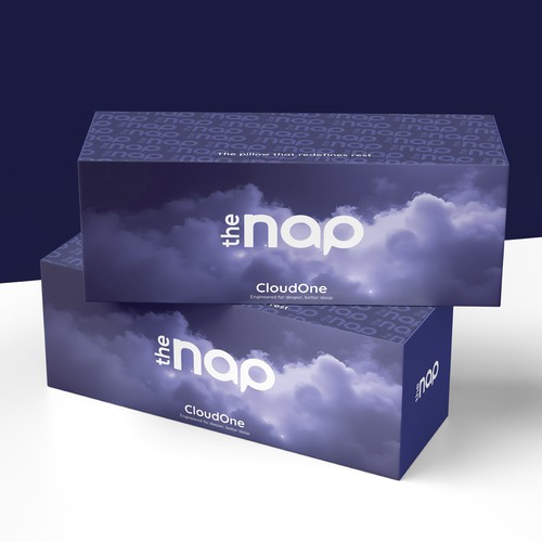 Premium Sleep Packaging DesignPremium Sleep Packaging Design “The Nap” Cloud Inspired Box