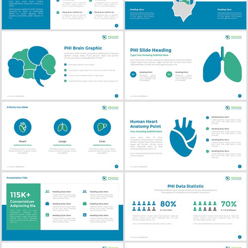 Presentation Deck / Theme for Artificial Intelligence Healthcare