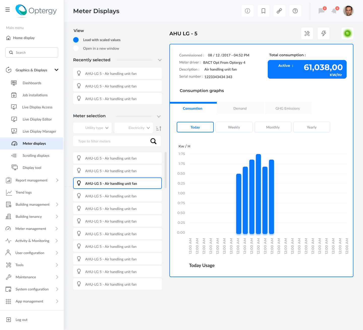 Optergy WebServer Theme