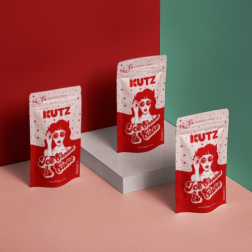 KUTZ - Cannabis Flower Packaging Design