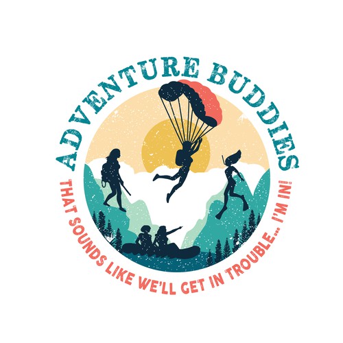 Ready for the next adventure! Logo design