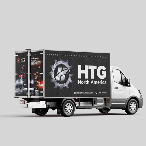 HTG North America – Commercial Truck Wrap Design