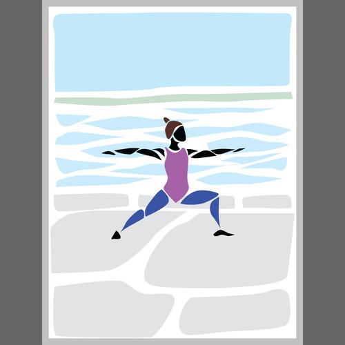 Yoga Pose Illustration