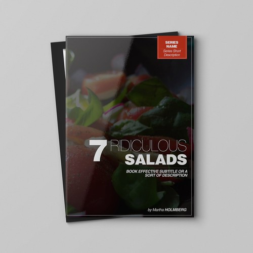 Book on cooking salads