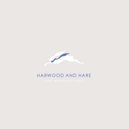 Logo design for handmade silk scarves