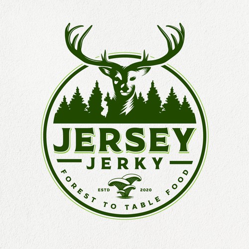Jerky logo (Venison/Mushroom/Banana)